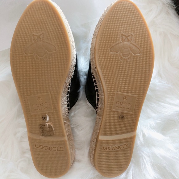 Gucci GG marmont espadrilles slides - Picture 5 of 10